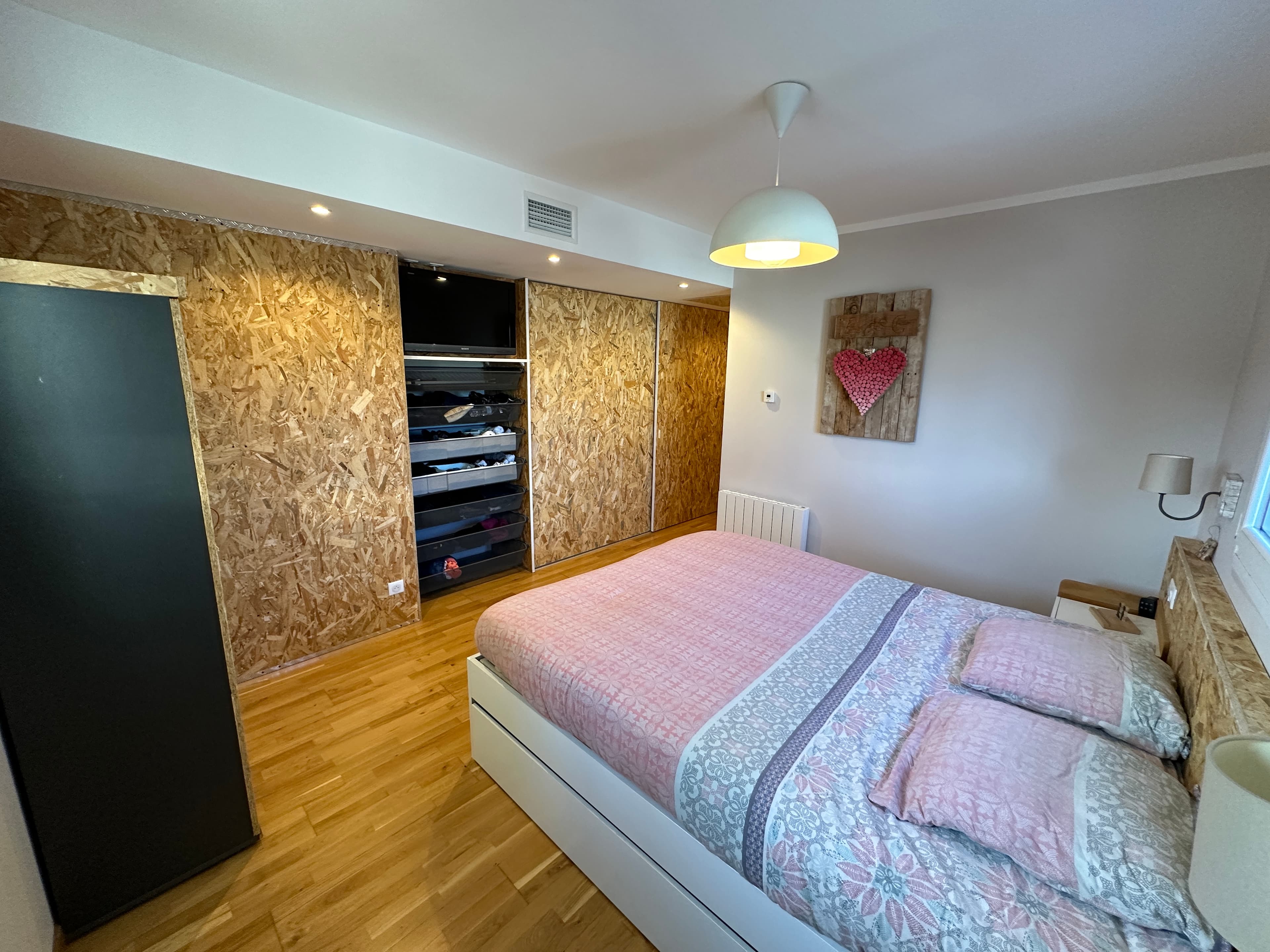 Chambre double avec dressing