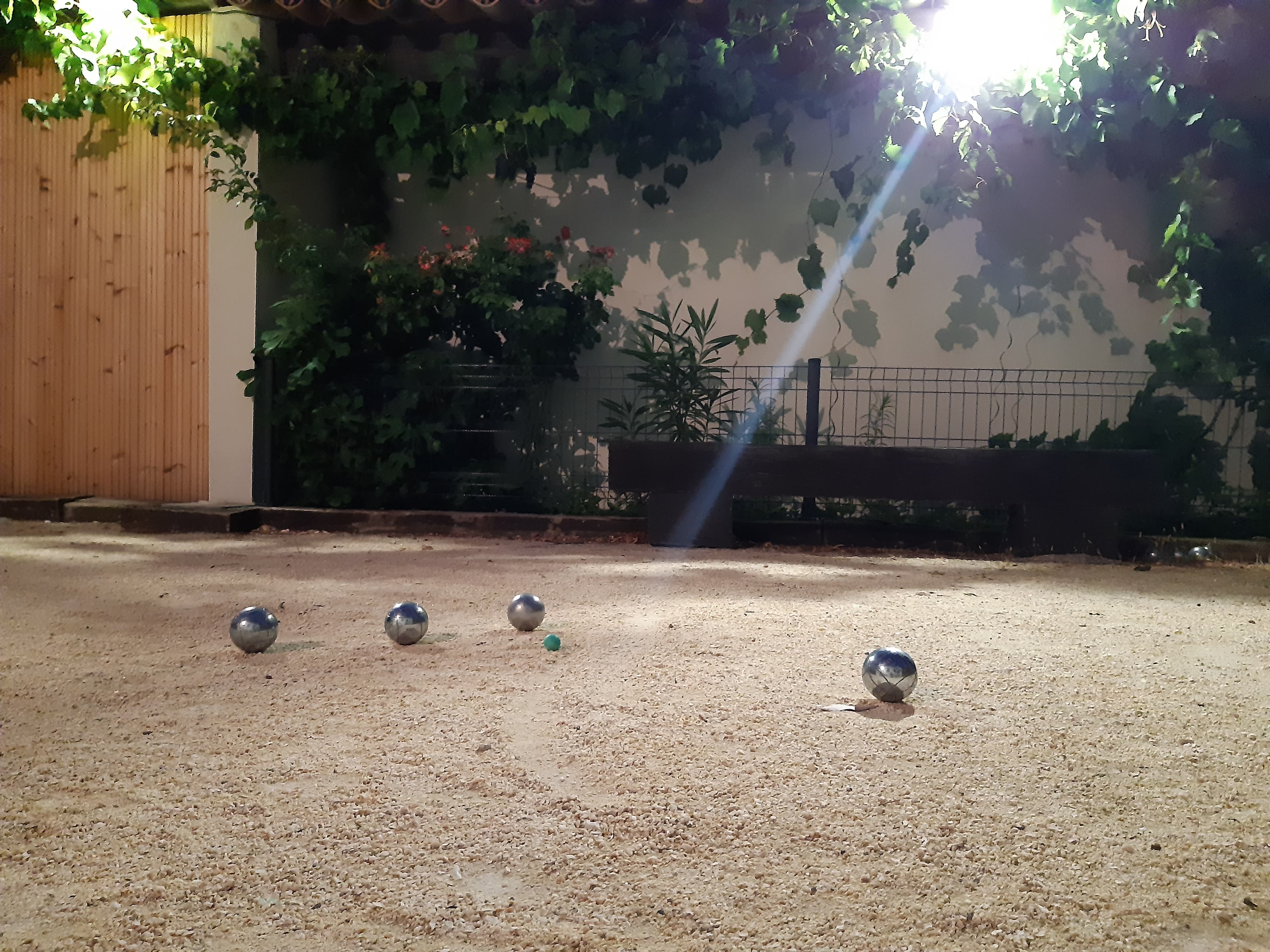 Terrain de pétanque